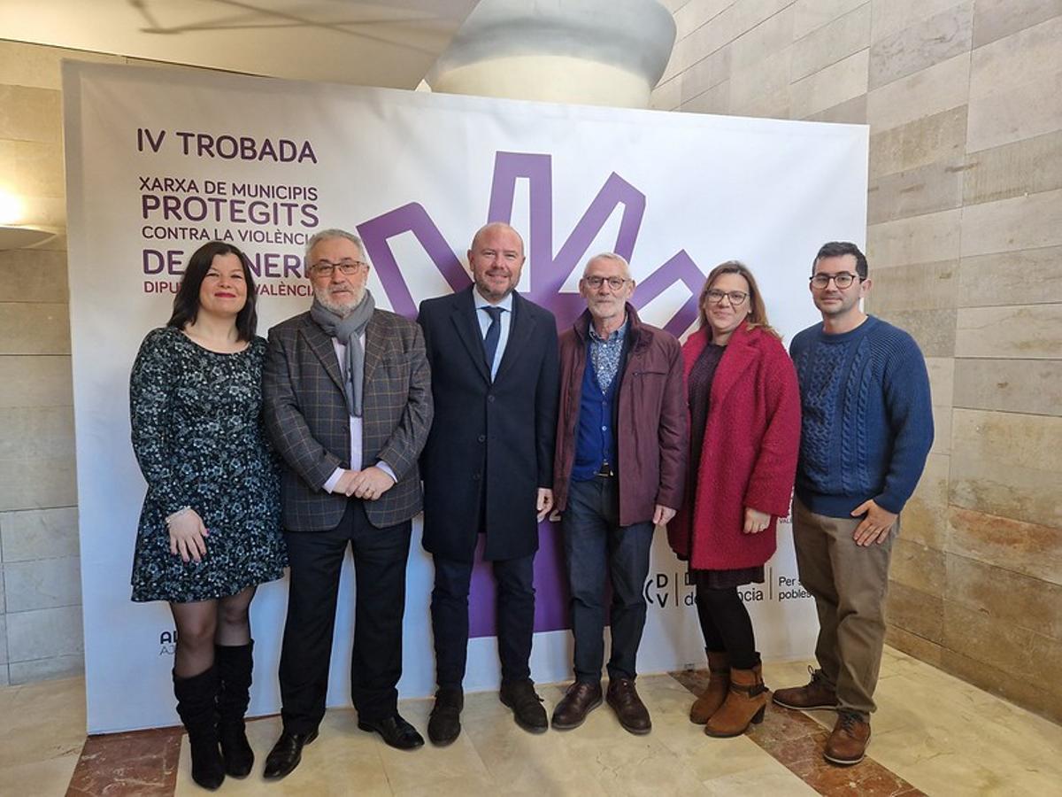 Una imagen de archivo de los encuentros de la red de municipios protegidos contra la violencia de género.