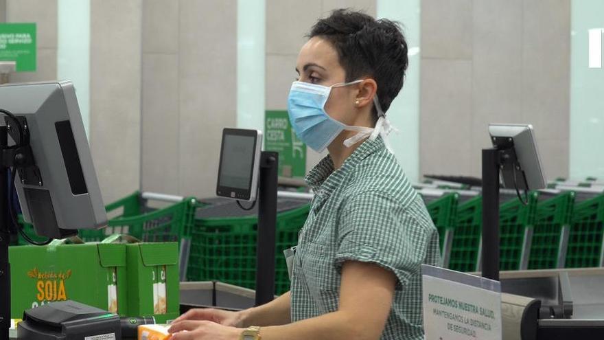 La nueva medida de Mercadona en caja para respetar la distancia de seguridad.