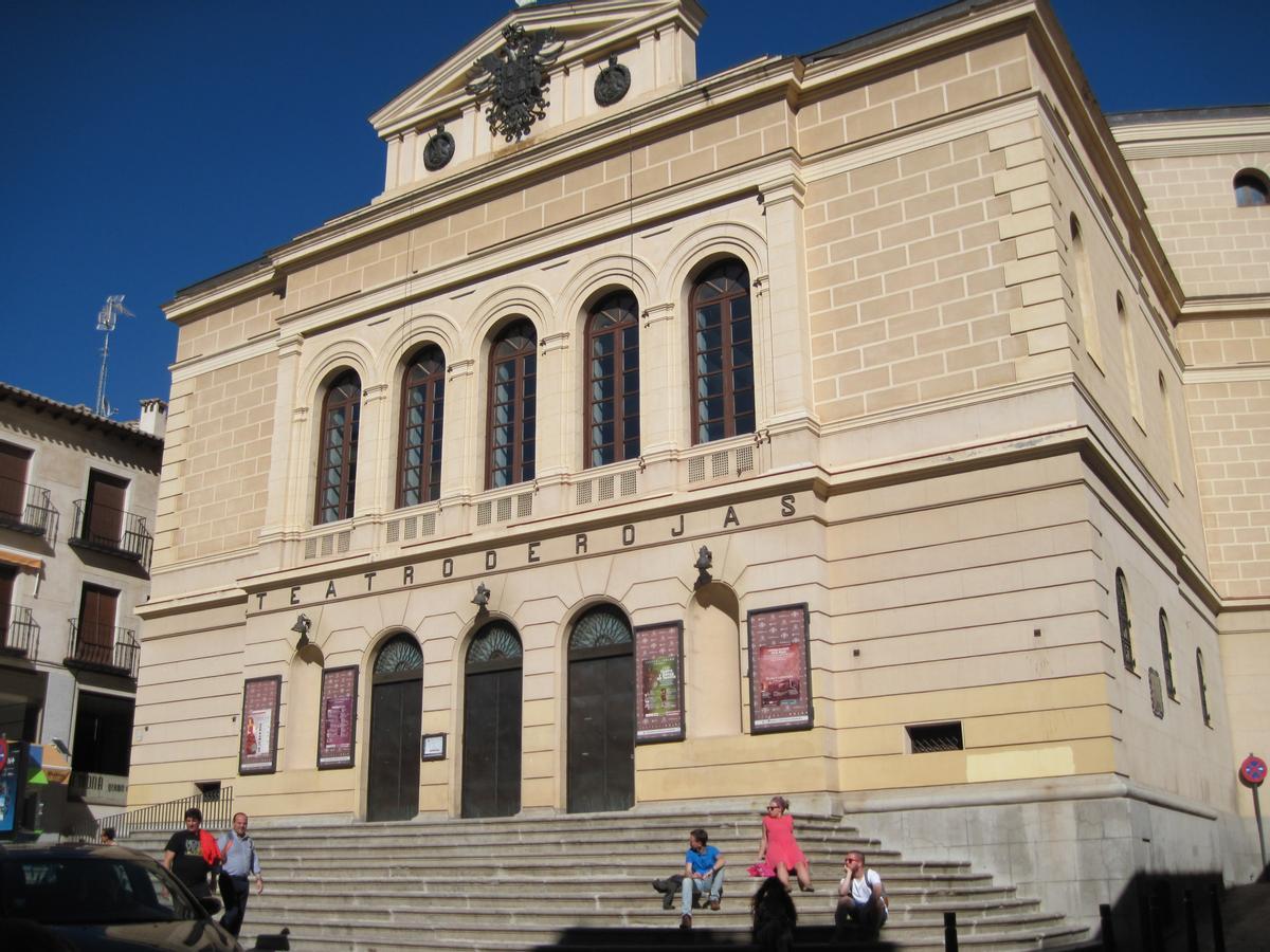 Fachada del teatro de Rojas de Toledo.