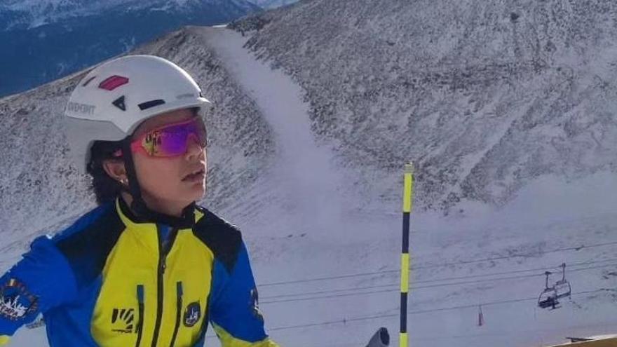 Gran resultado de la cabraliega Nuria Prieto en la Copa de España de esquí de montaña