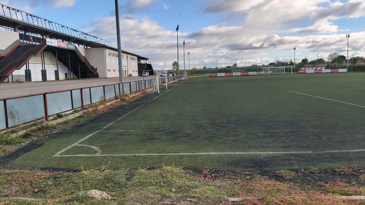 El campo anexo al estadio Ruta de la Plata