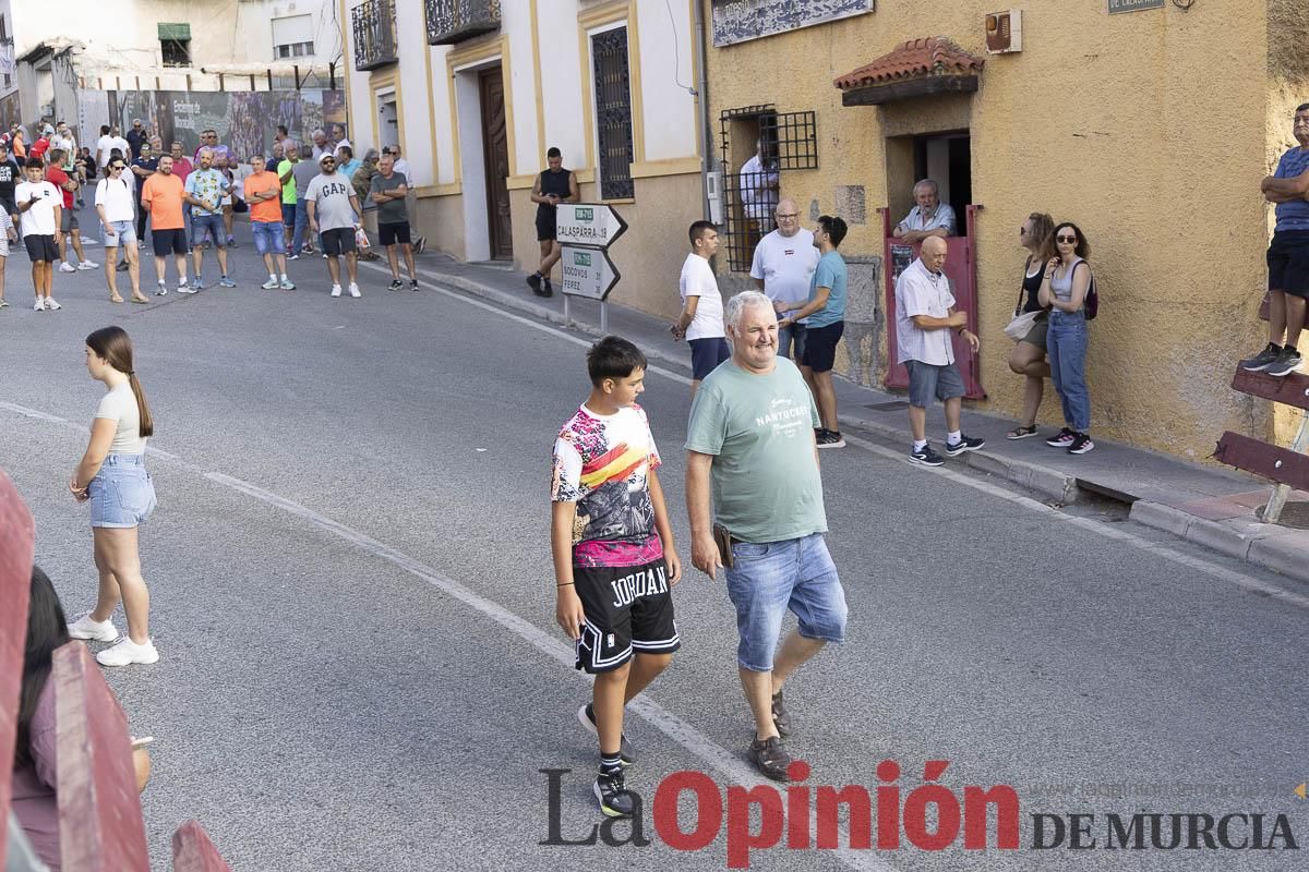 Primer encierro de las Fiestas de Moratalla