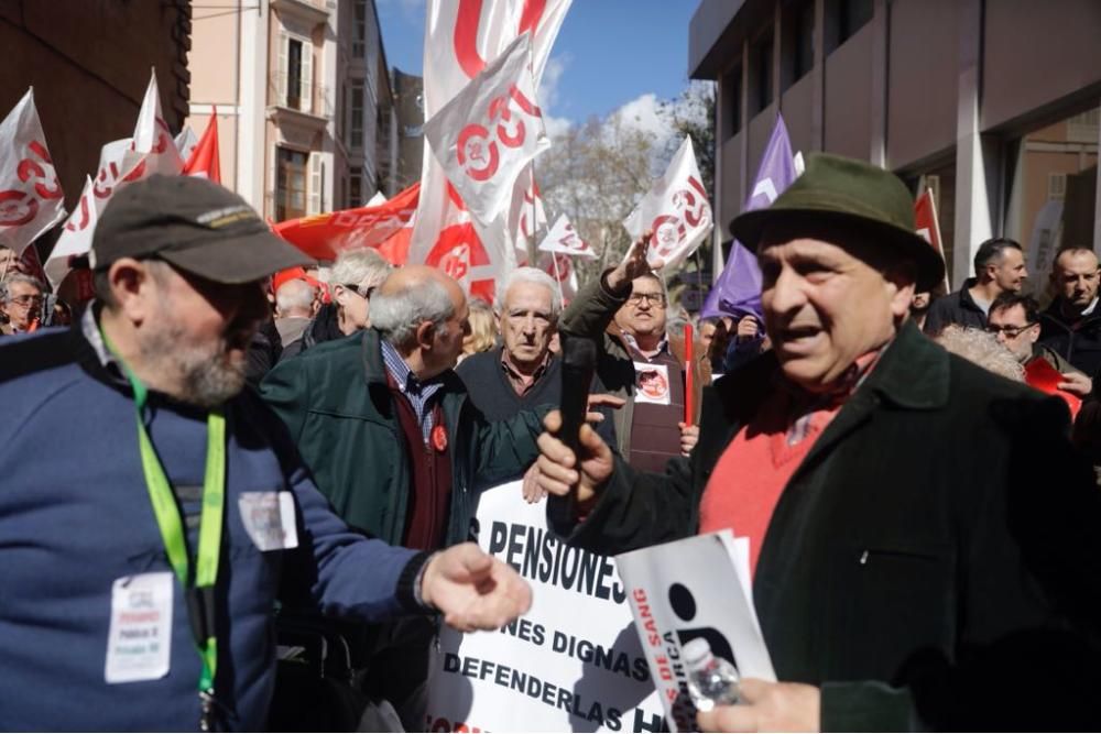 Manifestación en defensa de unas pensiones dignas