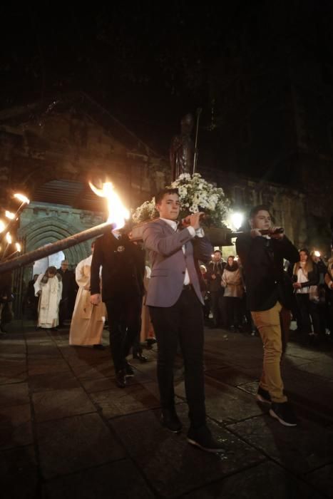 Procesión de San Nicolás en Avilés