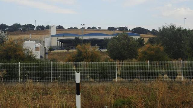 Imagen del exterior de la ETAP de Sitrama de Tera.