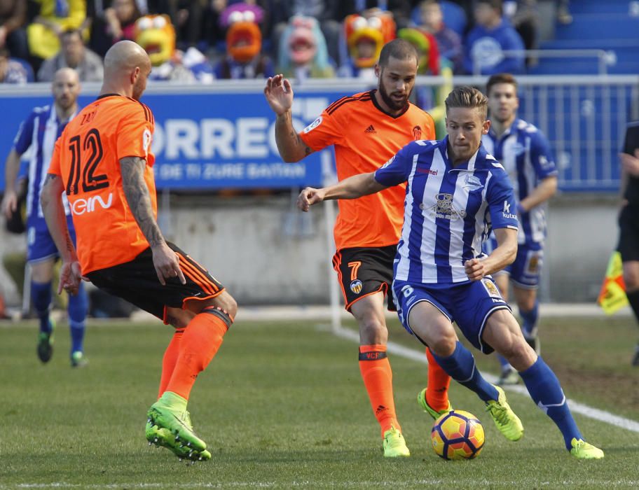 Alavés - Valencia, en imágenes