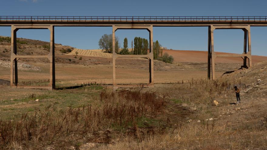 GALERÍA | Las imágenes del estado del embalse de Ricobayo hoy: al 18% de su capacidad