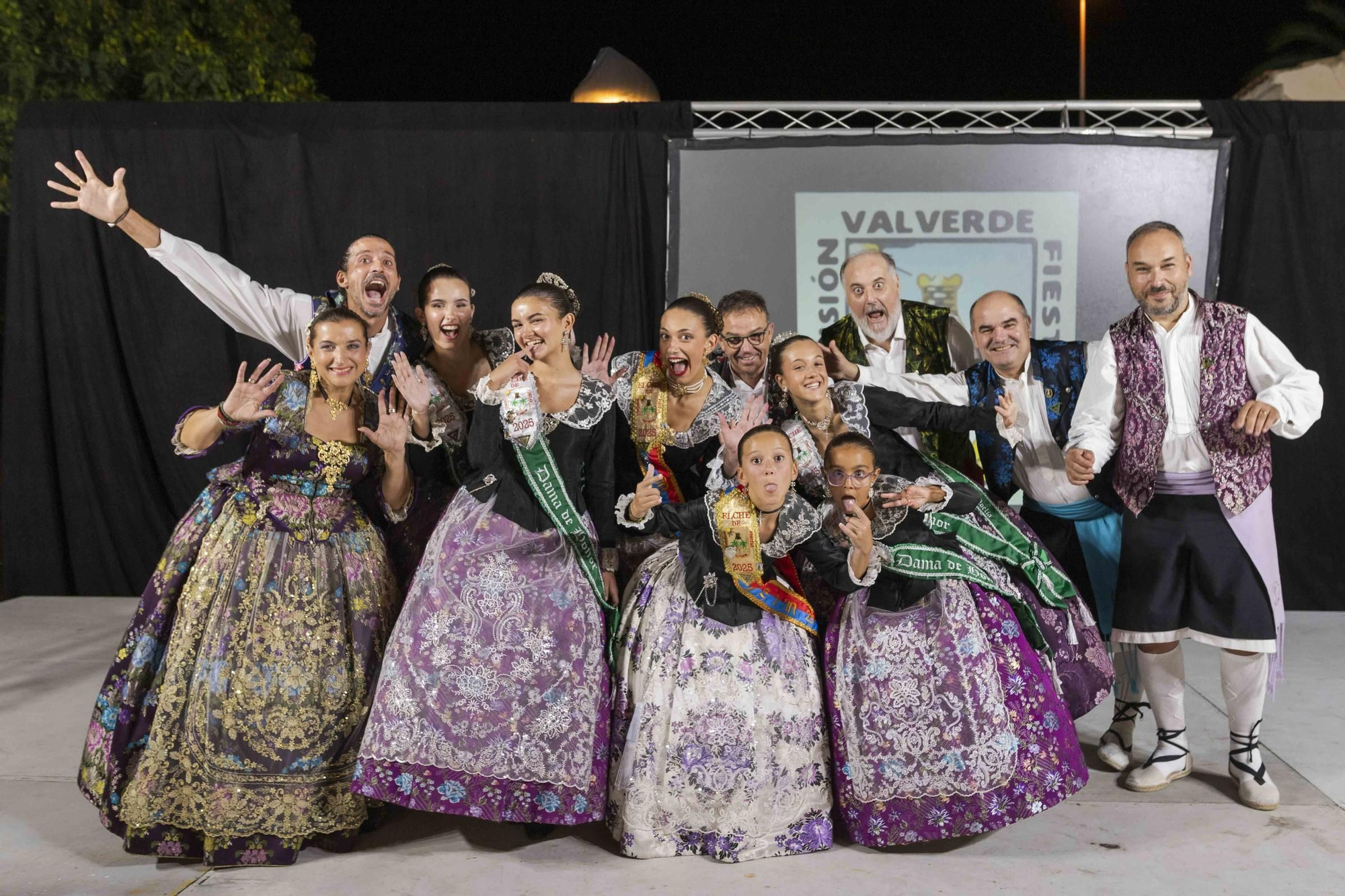 Proclamadas las Reinas y Damas de Valverde