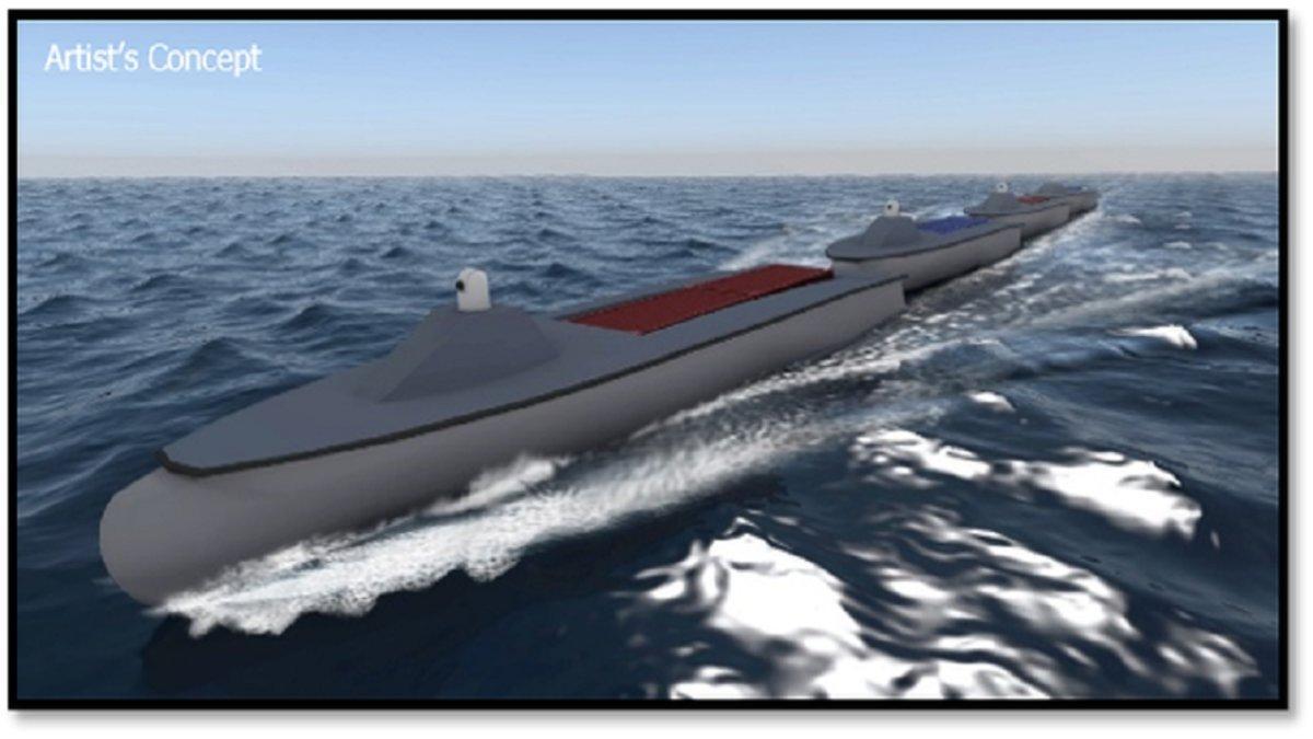 La Marina de Estados Unidos plantea crear un &quot;tren marítimo&quot;