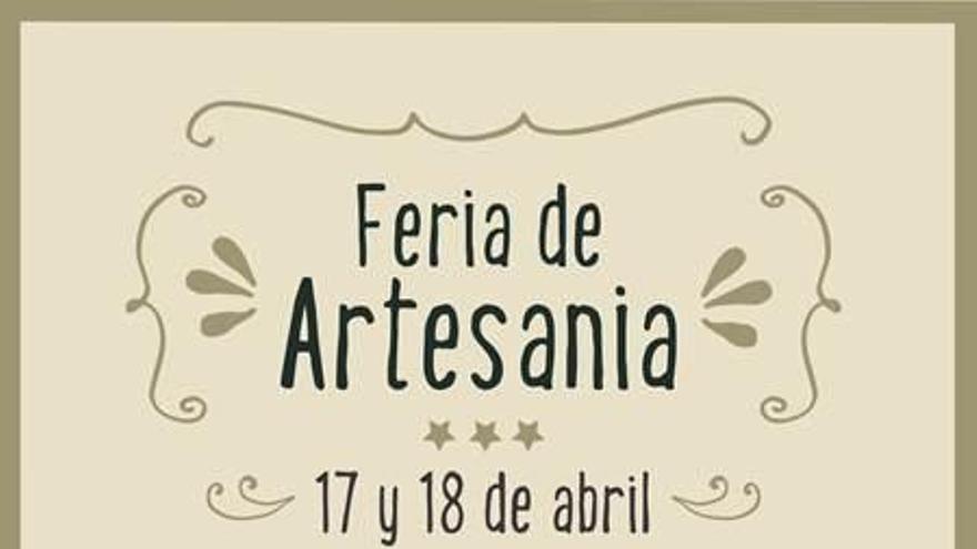 Cartel de la feria de artesanía.