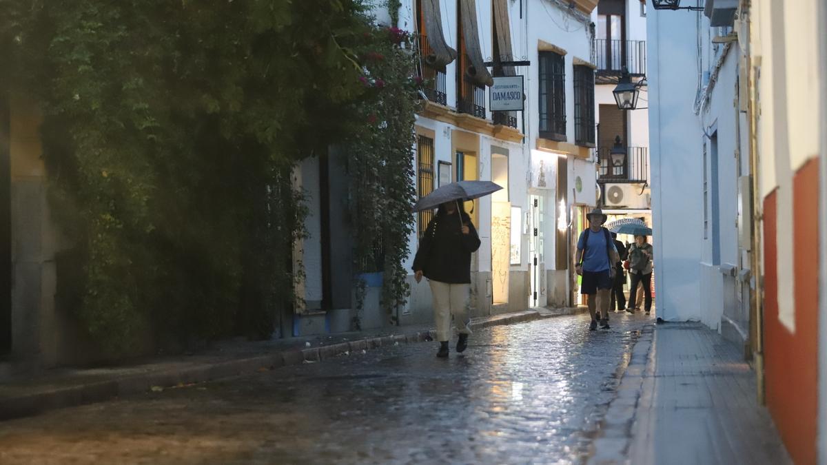 Una tarde de lluvia en Córdoba
