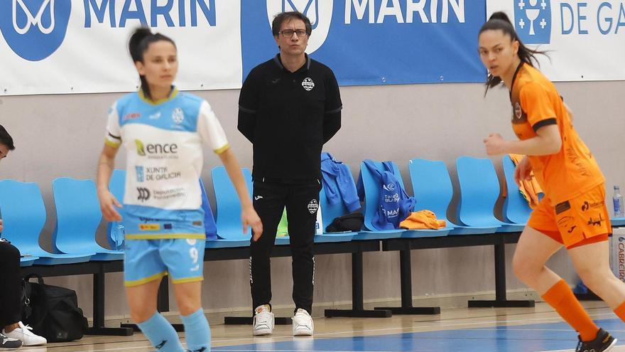 Ramiro Díaz deja el banquillo del Marín Futsal tras dos años al frente