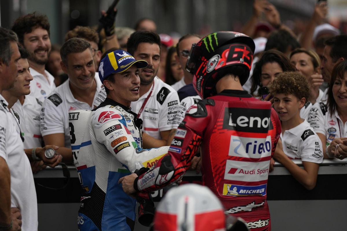 La carrera del GP de San Marino de MotoGP.