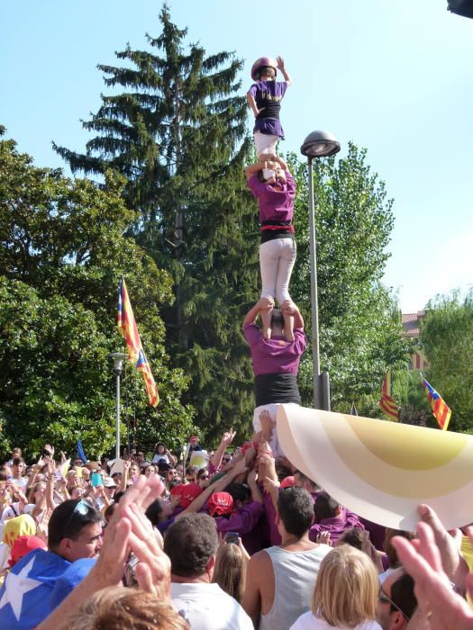 La delegació de l'Anoia a l'11-S de Berga