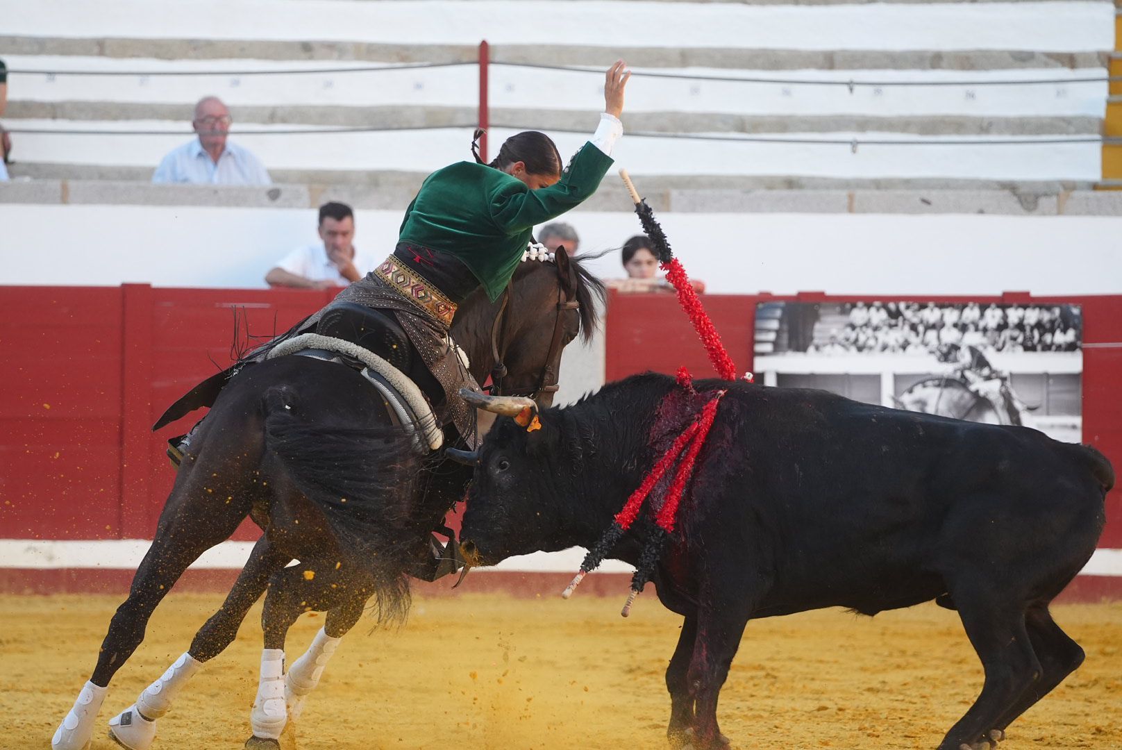 La corrida de rejones en Pozoblanco, en imágenes