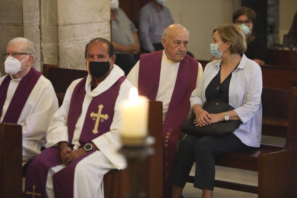 Funeral de José Manuel Feito, párroco de Miranda