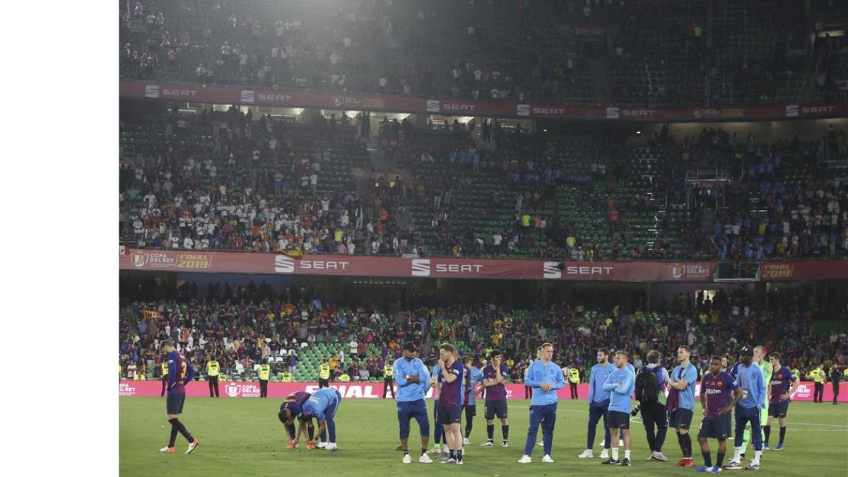 El Barça perdió la final de Copa de 2019 en Sevilla