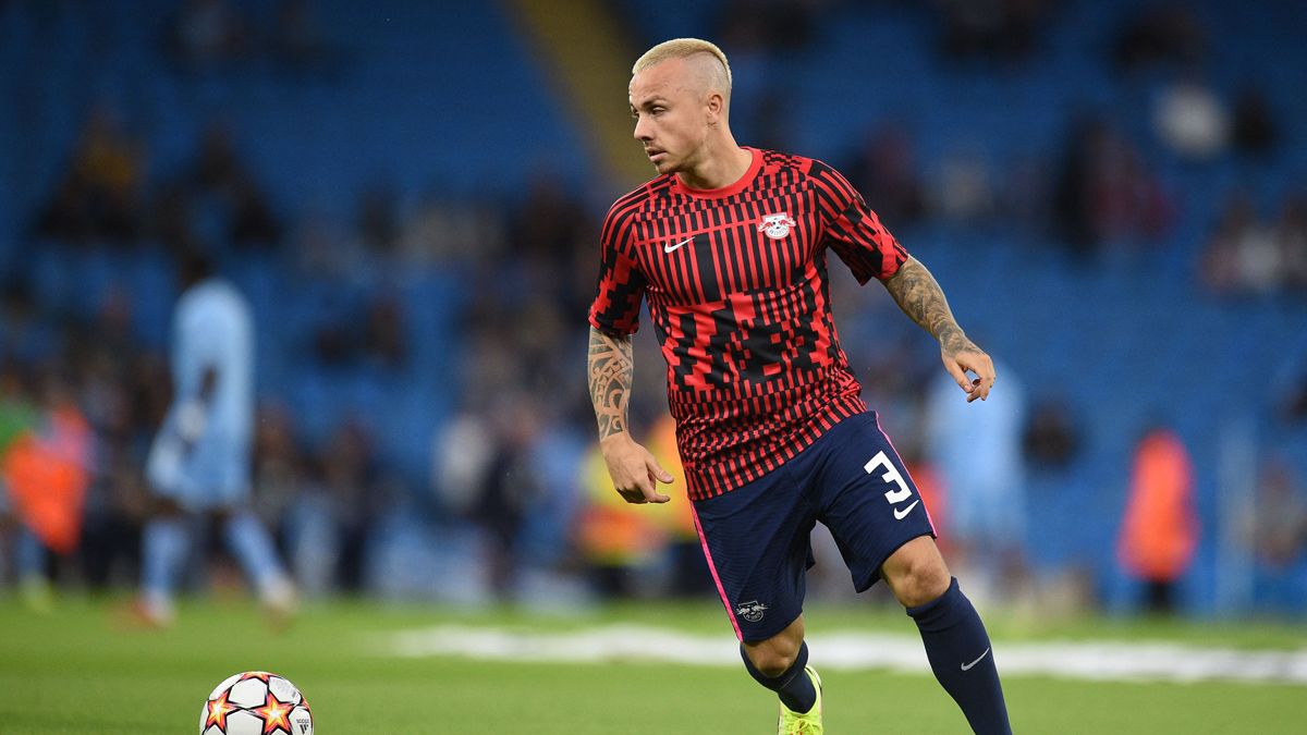 Angeliño, lateral del Leipzig