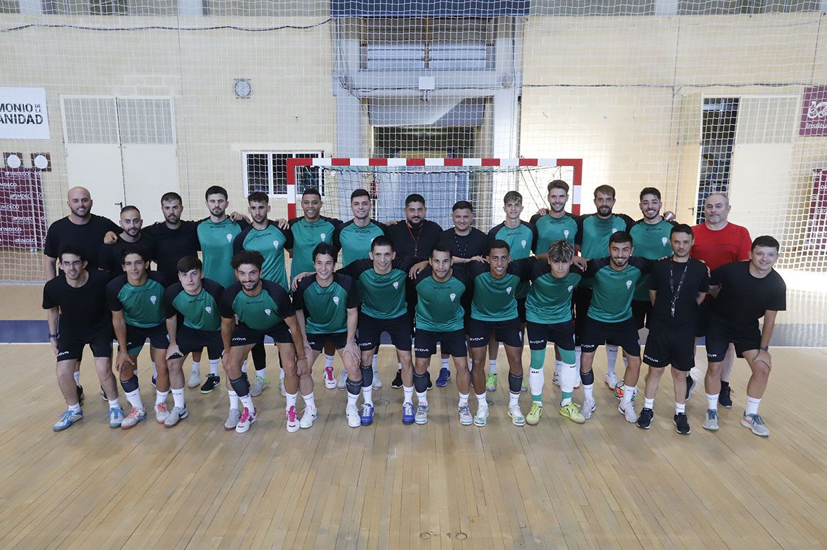 Primer entrenamiento del Córdoba Futsal 2023-2024