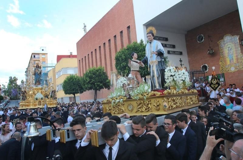 Procesión de María Auxiliadora en Capuchinos