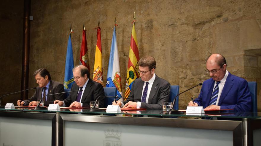 Galicia, CyL, Aragón y Asturias urgen una nueva financiación antes de las elecciones de 2019