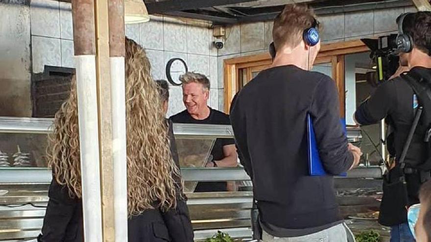 Gordon Ramsay viene a Málaga y visita el restaurante El Tintero