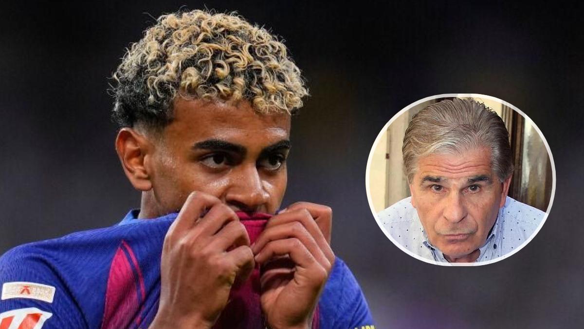 Lamine Yamal y Pedro Ruiz