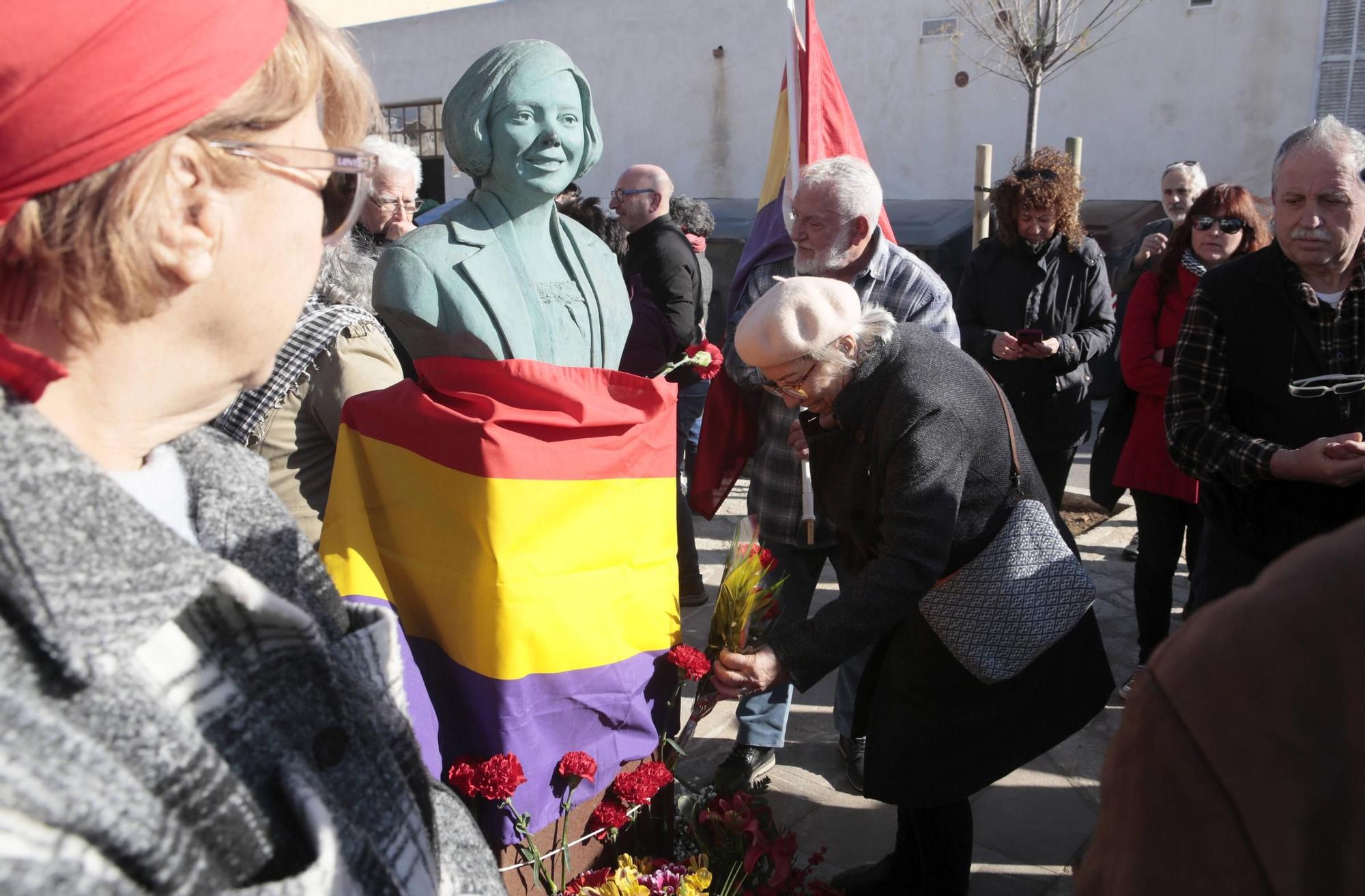 Emotivo homenaje a Aurora Picornell y las víctimas del franquismo