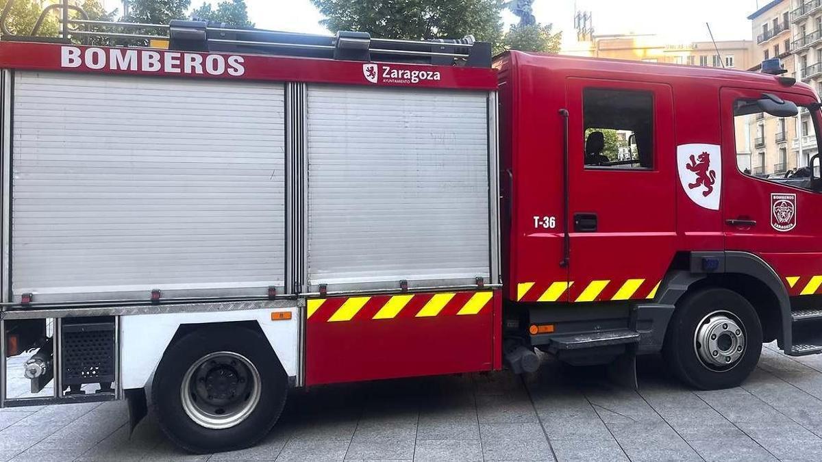 Un camión de bomberos en una imagen de archivo.