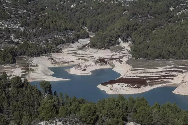 Así están los pantanos de la Marina Baixa