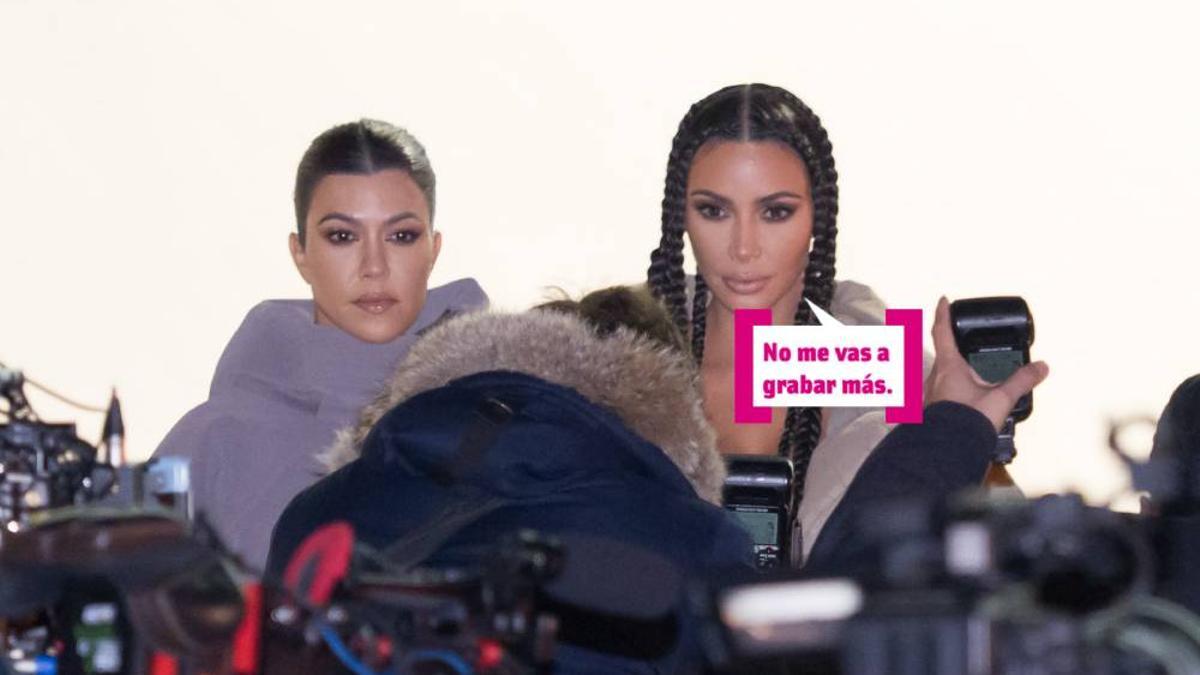 Kim Kardashian y Kourtney Kardashian ante el fin de su reality