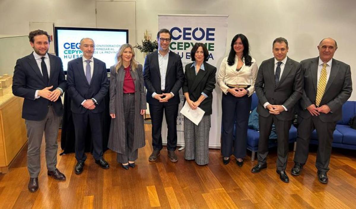 El ministro Cuerpo y Mar Vaquero estuvieron presentes.