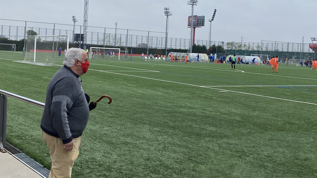 Albert Benaiges, en la CE Joan Gamper