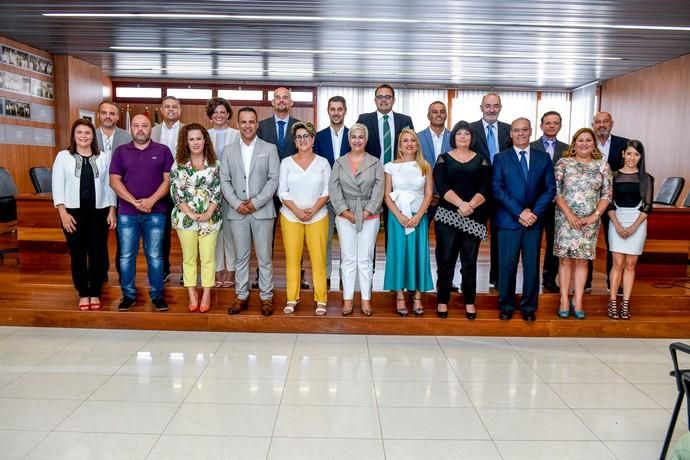 15-06-19   GRAN  CANARIAS  . AYUNTAMIENTO DE INGENIO. INGENIO. Constitución del Ayuntamiento de Ingenio con la toma de posesón, por primera vez, de una mujer como alcaldesa de dicho ayuntamiento Ana Hernández  Fotos: Juan Castro.  | 15/06/2019 | Fotógrafo: Juan Carlos Castro