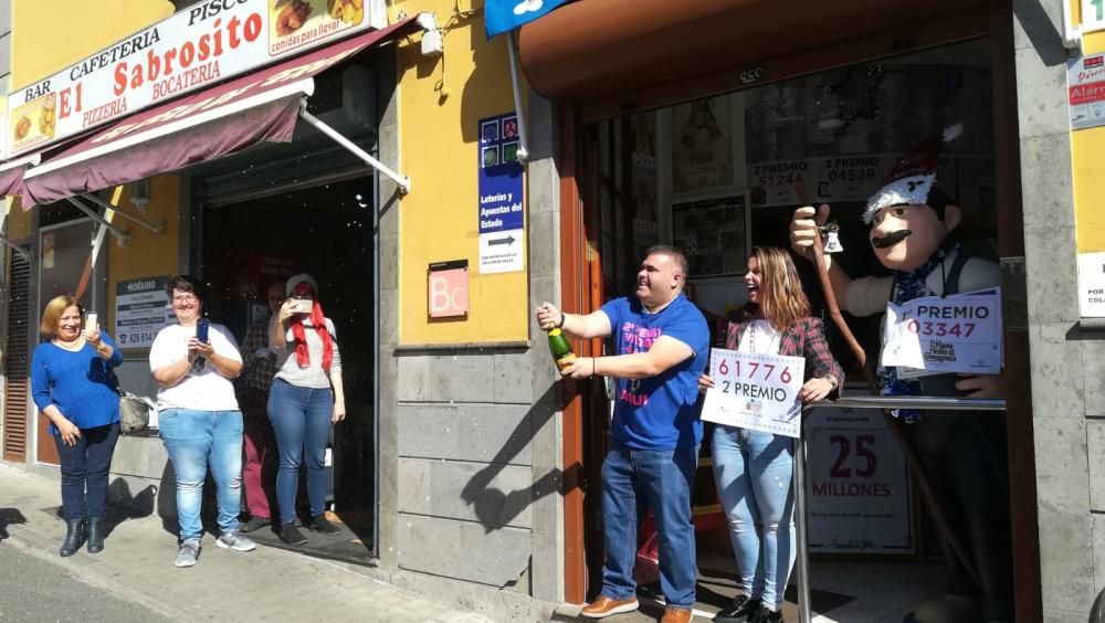 Premiados del Sorteo del Niño en la provincia de Las Palmas