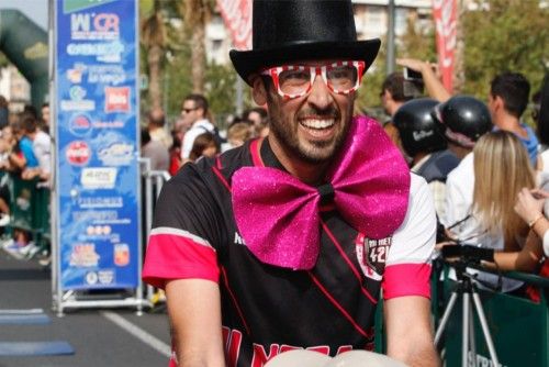 II Maratón de Murcia: La llegada a meta