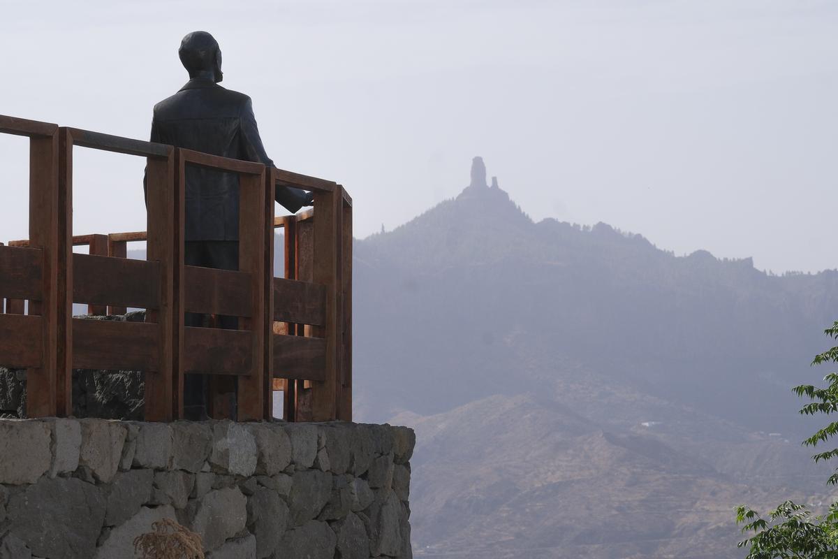 Calor y comienzo de fiestas en Artenara