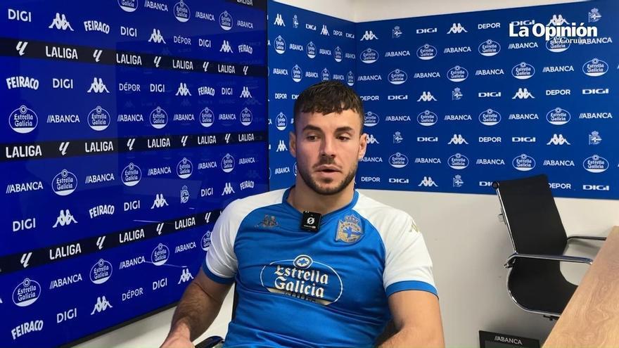 Álvaro Ferllo, sobre la presión: "Cuando tienes una ciudad entera detrás no es fácil de llevar"