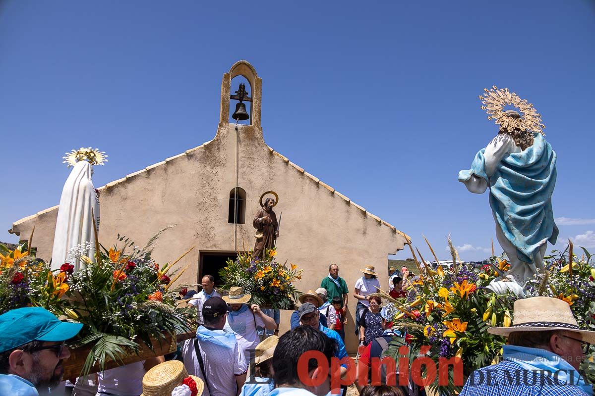 Así ha sido la Romería de los vecinos de Los Royos y El Moralejo a la ermita de los Poyos de Celda en Caravaca