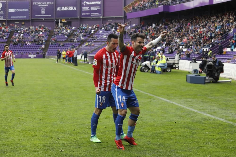 Valladolid - Sporting, en imágenes