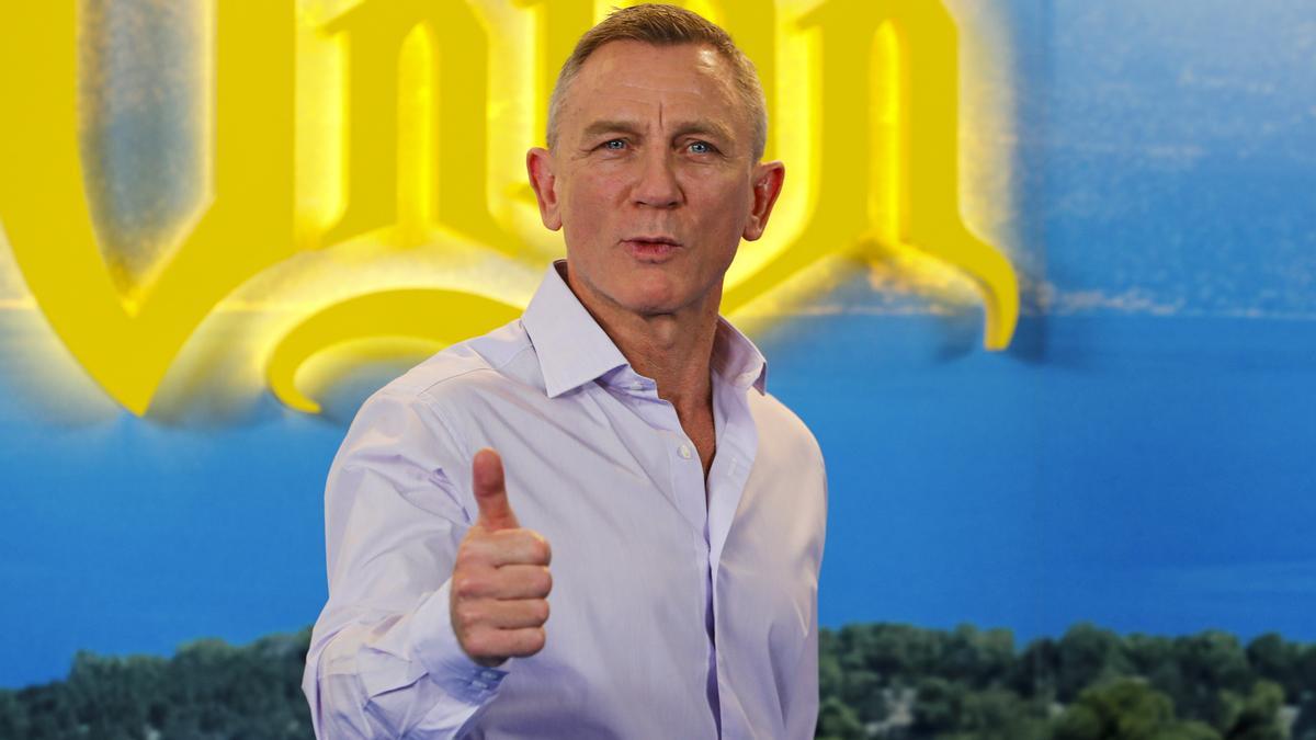 Daniel Craig, en la presentación en Madrid de 'Puñales por la espalda: El misterio de Glass Onion'