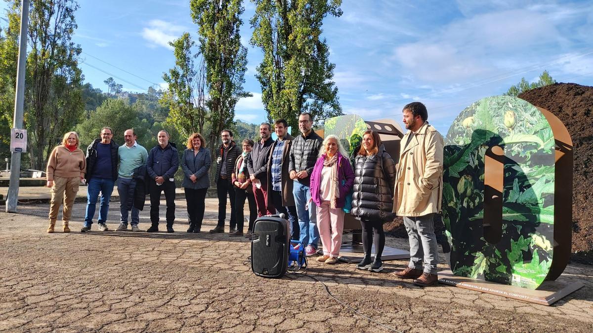 La celebració del 25è aniversari de la planta de compostatge de Torrelles de Llobregat, la primera que va entrar en funcionament a Catalunya