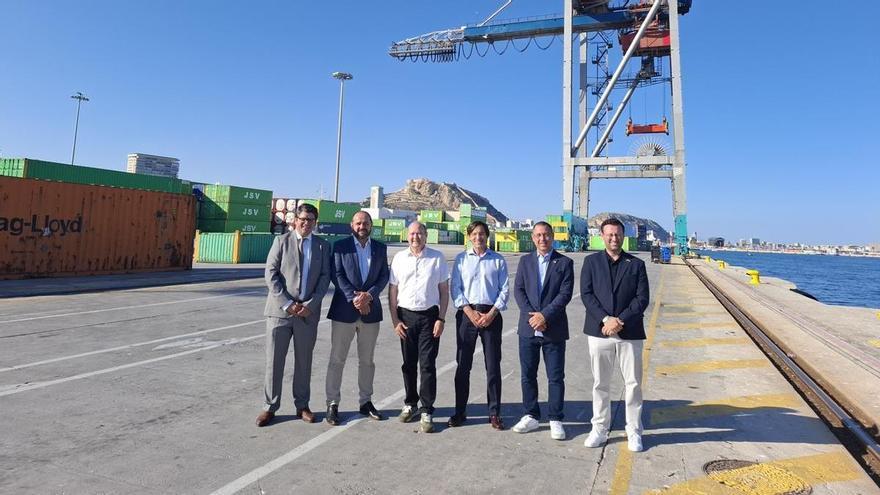 El Puerto de Alicante explora su internacionalización con la visita de una delegación brasileña