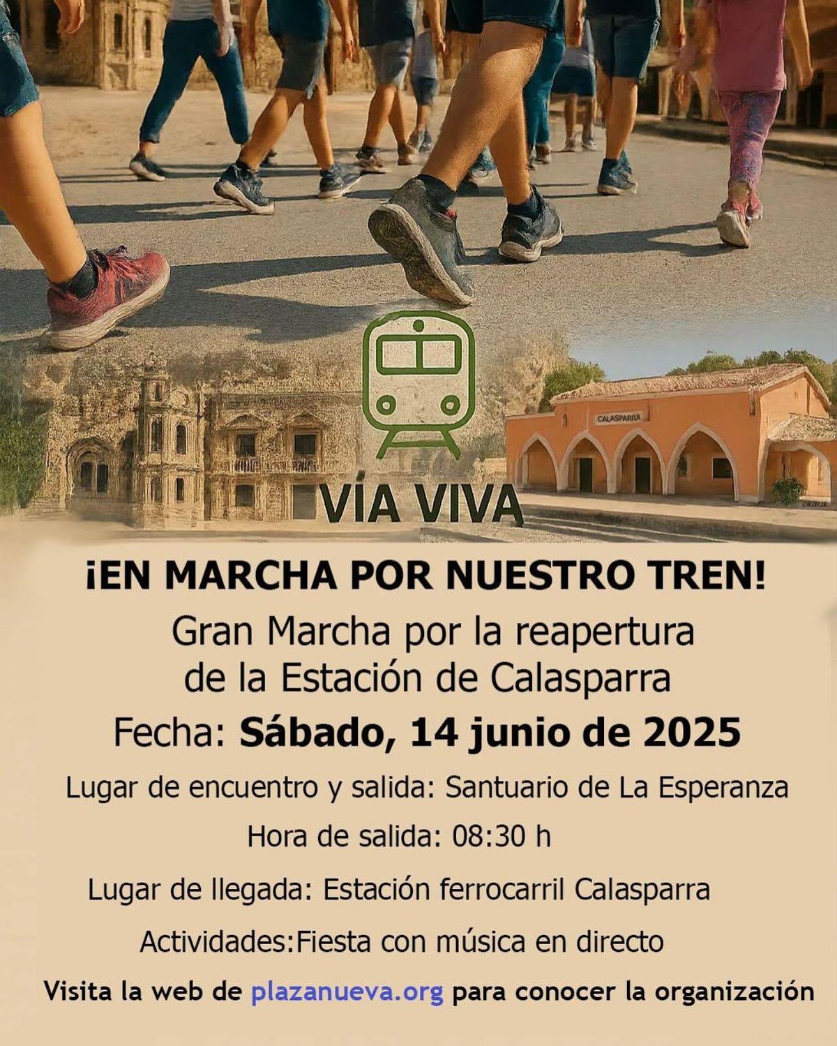 Cartel Marcha