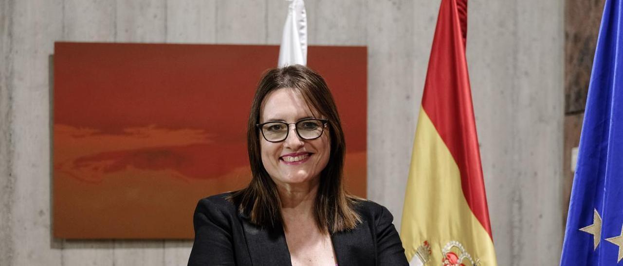 La consejera de Bienestar Social, Igualdad, Juventud, Infancia y Familias del Gobierno de Canarias, Candelaria Delgado.