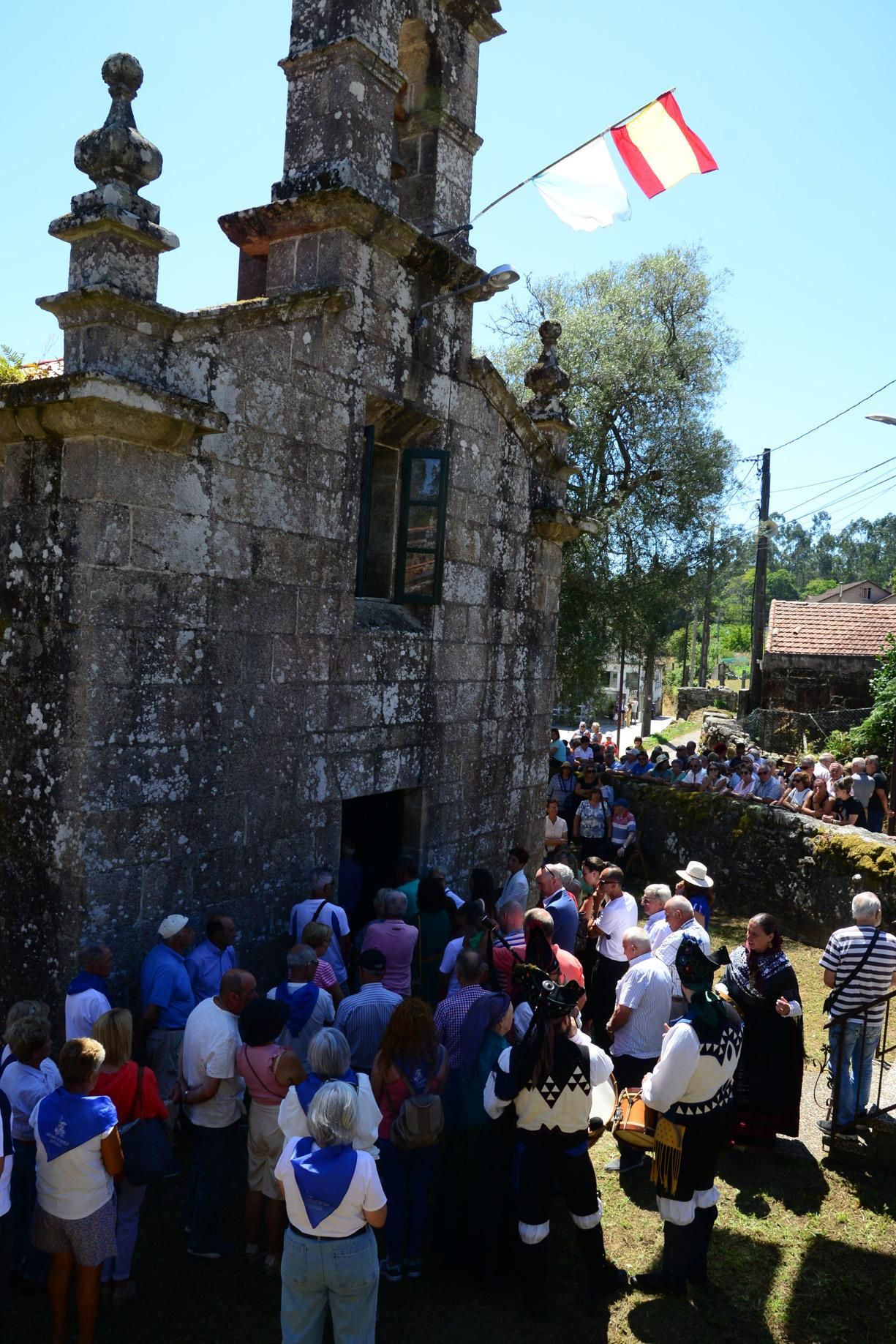As celebracións do Día de Santiago en Ermelo, "berce do Morrazo"