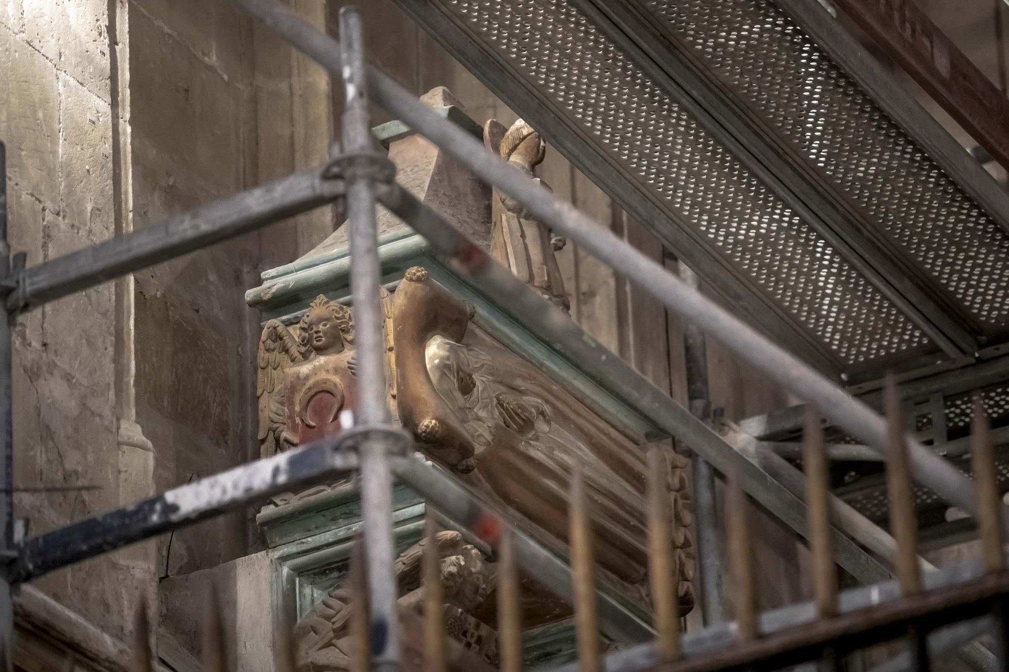 Visitas en la catedral dirigidas por dos historiadoras destacando el papel de la mujer en la iglesia por el 8M