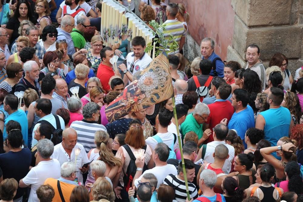 Romería de la Virgen de la Fuensanta: Salida de la