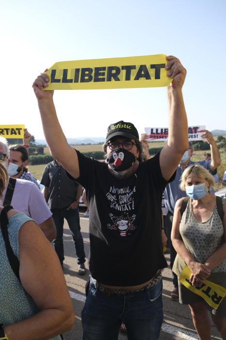 Els líders independentistes tornen a Lledoners