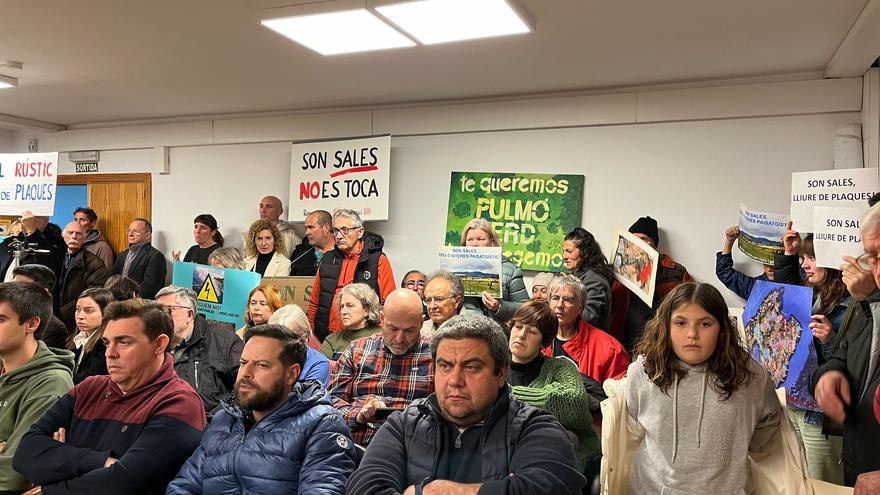 El pleno de Marratxí oficializa su rechazo al proyecto fotovoltaico de Can Garriga